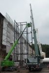Errichtung neues Treppenhaus Schönherrfabrik